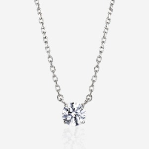 5부 GIA 다이아몬드 목걸이 솔리테어 최고급품질 D칼라 VVS1 엑설런트컷팅