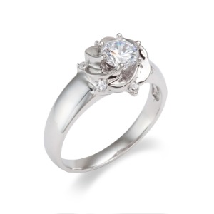 3부 GIA 다이아몬드 반지 로즈 최고급품질 D칼라 VVS1 엑설런트컷팅