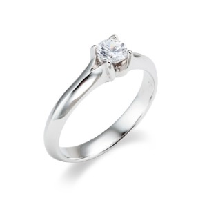 3부 GIA 다이아몬드 반지 심플리 최고급품질 D칼라 VVS1 엑설런트컷팅