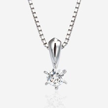 3부 GIA 다이아몬드 목걸이 프롱 최고급품질 D칼라 VVS1 엑설런트컷팅